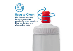 Polar Breakaway Insulated Tartan Bottle-Highlighter Green/Blue (590ml)