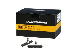 Jagwire Rim Brake Pads and Inserts MTB Sport Bulk Pack (Black)