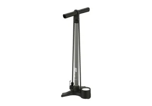 Lezyne Macro Drive High Pressure Dual Valve Floor Pump (Flat Grey)