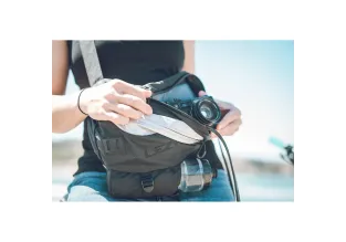 Lezyne Shoulder Bag (Black/Grey)