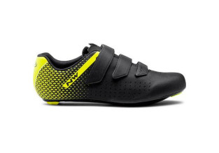 Northwave Core 2 Road Cycling Shoes (Black/Yellow Fluo)