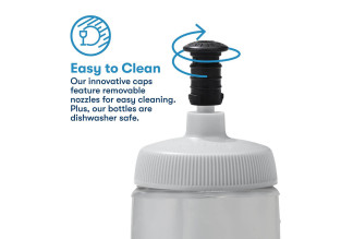 Polar Sport Insulated Nimbus Bottle-Moonlight Blue/Gold (710ml)