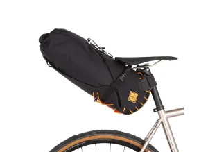 Restrap Saddle Bag (Black/Orange)
