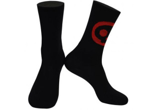 Skull Monton Cycling Socks-Black-Red