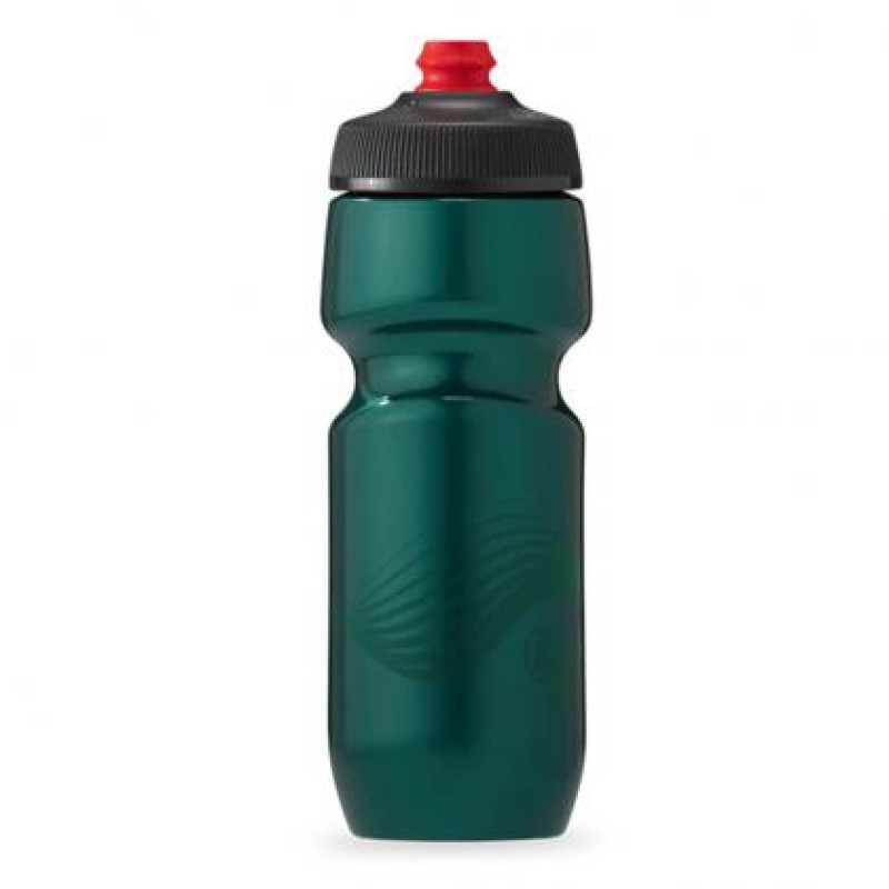 Polar Breakaway Wave Single Wall Bottle-Forest Green (710ml)