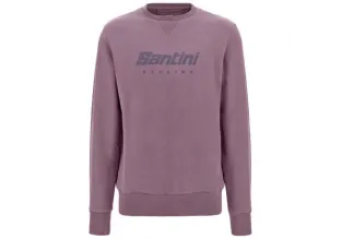 Santini Branded Unisex Full Sleeve Sweatshirt (Pink)