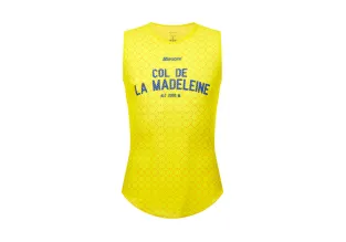Santini MJ Col De La Madeleine Men's Cycling Baselayer (Yellow)