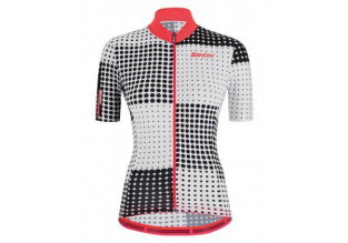 Santini Tono Sfera Women's Cycling Jersey (Black)