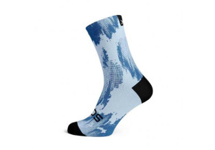 Sox Footwear Blue Gravel Crew Unisex Multi Sport Socks (Print)