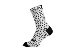 Sox Footwear Criss Cross Padel Crew Unisex Multi Sport Socks (Print)