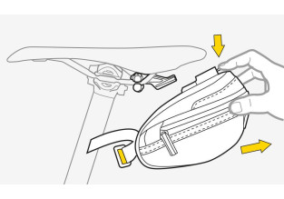 Topeak Wedge Pack II Saddle Bag (Black)