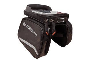 Toronto Triple Storage Frame Bag - Black